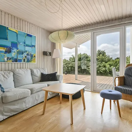 Hyggelig Spahytte Naer Stranden Sj636 Сasa de vacaciones Harboør
